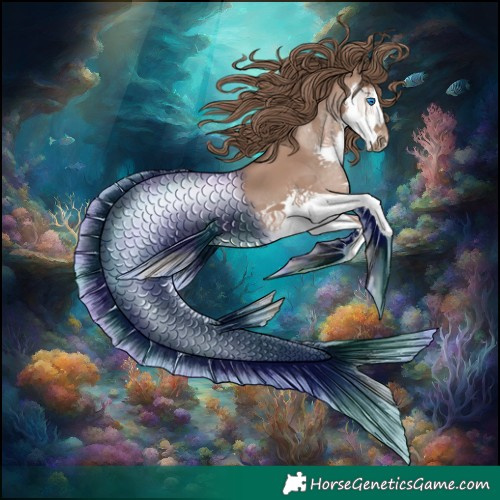 Horse Color:Black Pearl Splash 