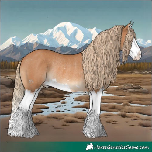 Horse Color:Chestnut Splash Appaloosa Rabicano 