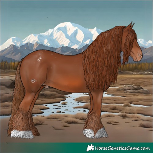Horse Color:Chestnut Appaloosa 