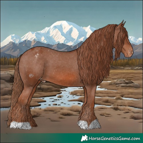 Horse Color:Chestnut Appaloosa