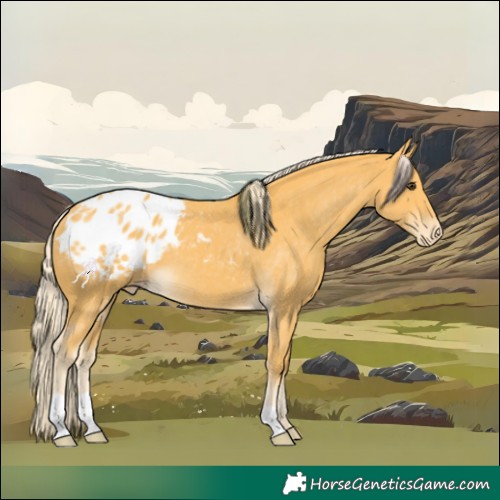 Horse Color:Palomino Appaloosa 