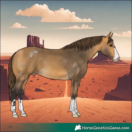 Horse Color:Buckskin Appaloosa 