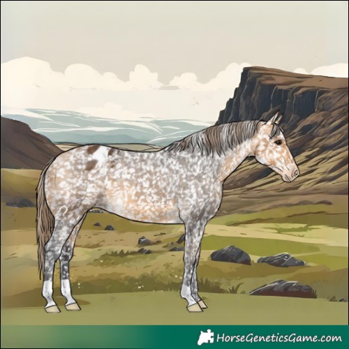 Horse Color:Buckskin Appaloosa 