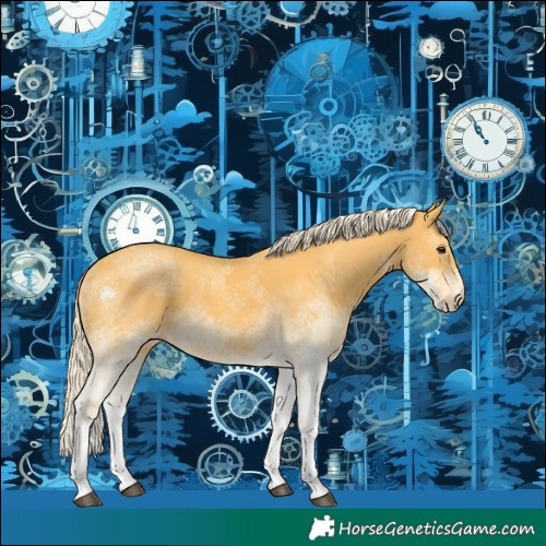 Horse Color:White Spotted Palomino