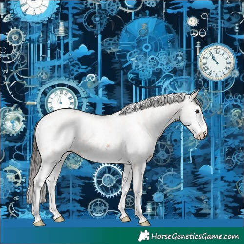 Horse Color:White Spotted Bay