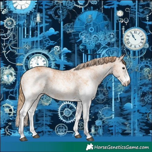 Horse Color:White Spotted Chestnut