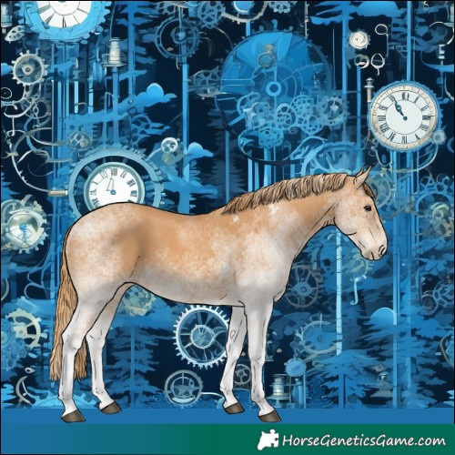 Horse Color:White Spotted Chestnut