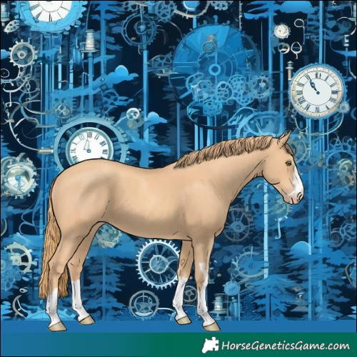 Horse Color:Gold Champagne 