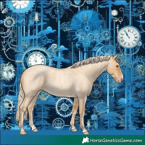 Horse Color:Gold Cream Champagne Roan