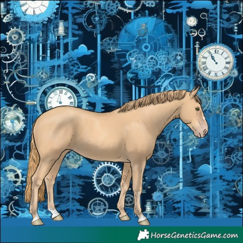 Horse Color:Gold Champagne 