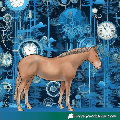 Horse Color:Gold Champagne 