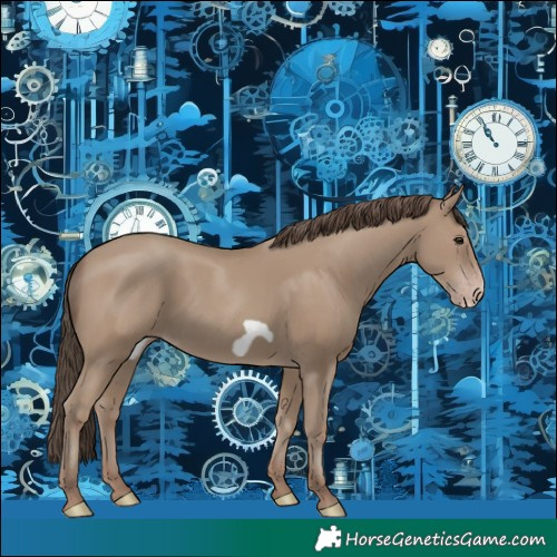 Horse Color:Classic Champagne Frame 