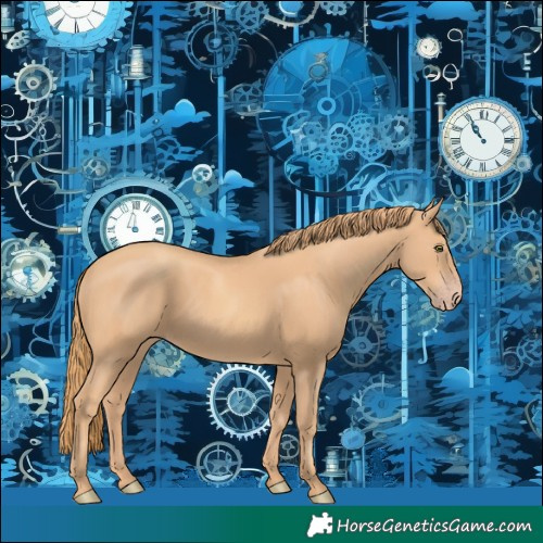 Horse Color:Gold Champagne