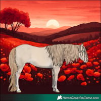 Horse Color:Smoky Creme Dun 