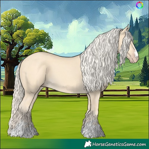 Horse Color:Gold Cream Champagne