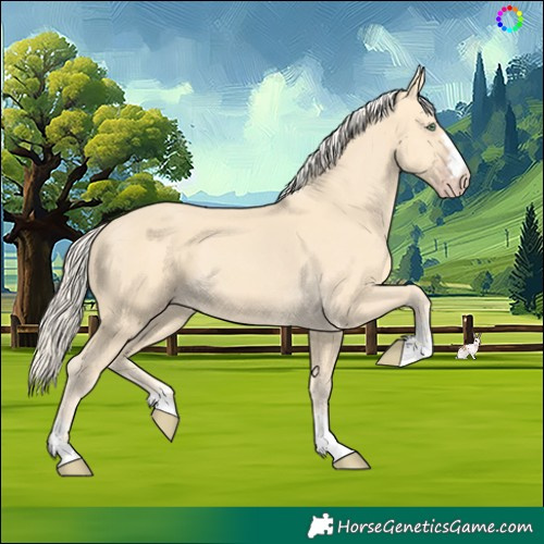 Horse Color:Gold Cream Champagne 
