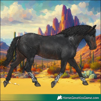 Horse Color:Brown Tobiano