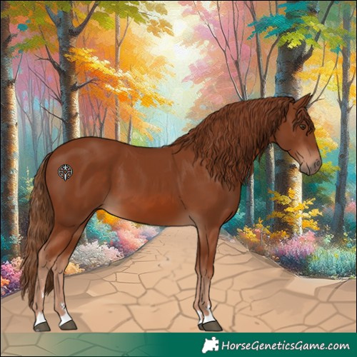Horse Color:Chestnut 