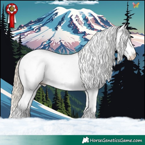 Horse Color:Chocolate Palomino Dun Sabino Splash Rabicano 
