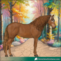 Horse Color:Gray Chestnut