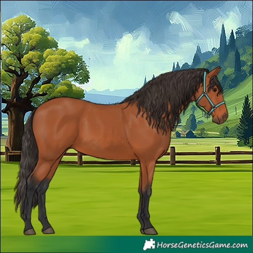 Horse Color:Bay 