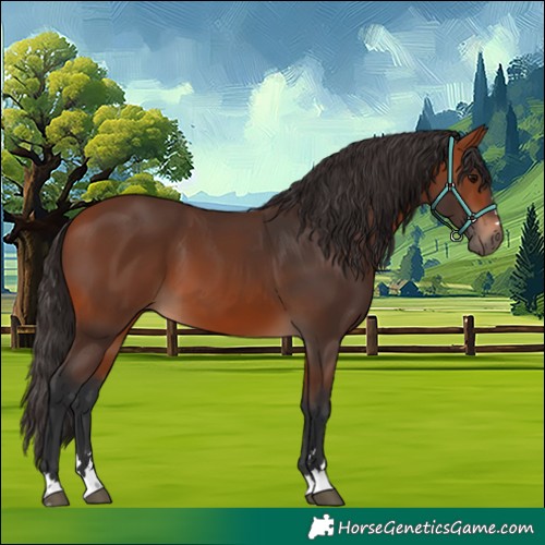 Horse Color:Bay 
