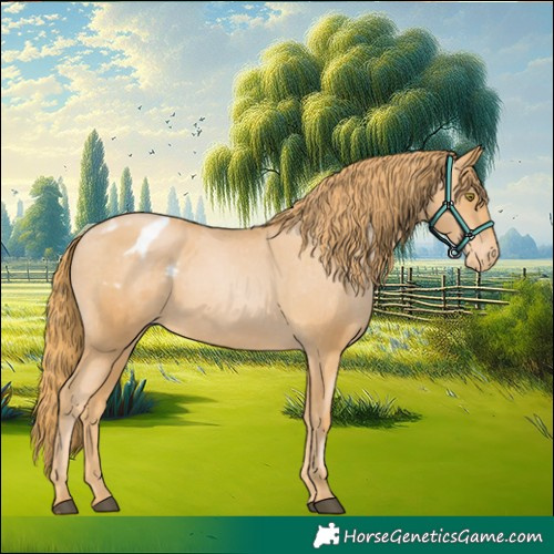 Horse Color:Chestnut Pearl Appaloosa