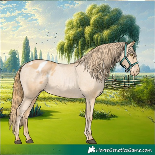Horse Color:Chestnut Pearl Appaloosa 