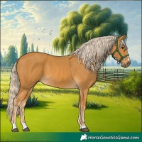 Horse Color:Palomino 