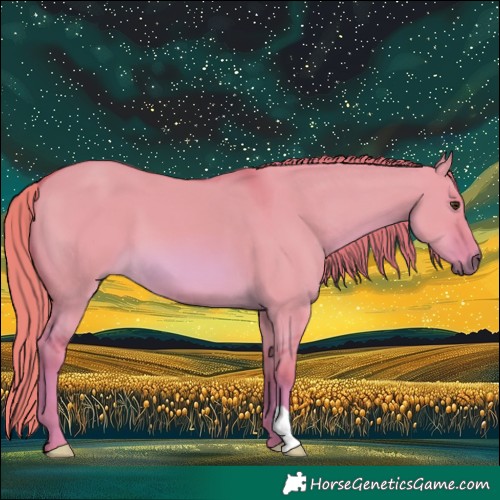 Horse Color:Watercolor Red Dun 