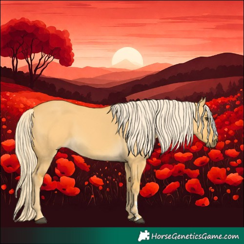 Horse Color:Palomino Dun 