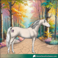 Horse Color:Silver Smoky Creme
