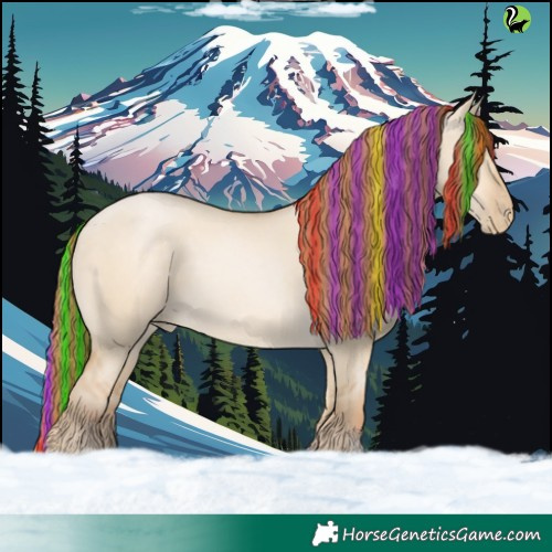 Horse Color:Painted Smoky Grullo Pearl