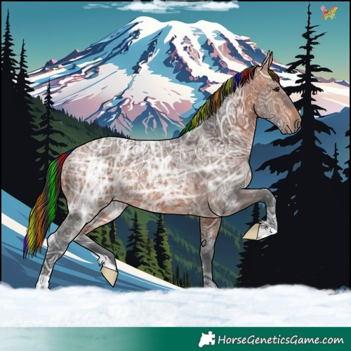 Horse Color:Painted Bay Ice 