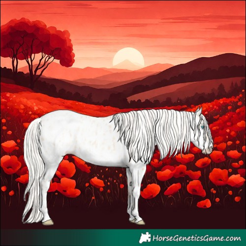 Horse Color:Silver Amber Champagne Pearl Dun Tobiano Appaloosa Rabicano  and White Spotted Silver Amber Champagne Pearl Dun Tobiano Appaloosa Rabicano 