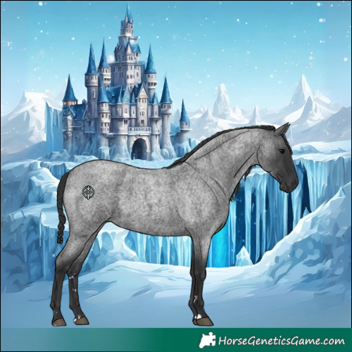 Horse Color:Blue Roan 