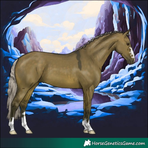Horse Color:Silver Brown Dun 