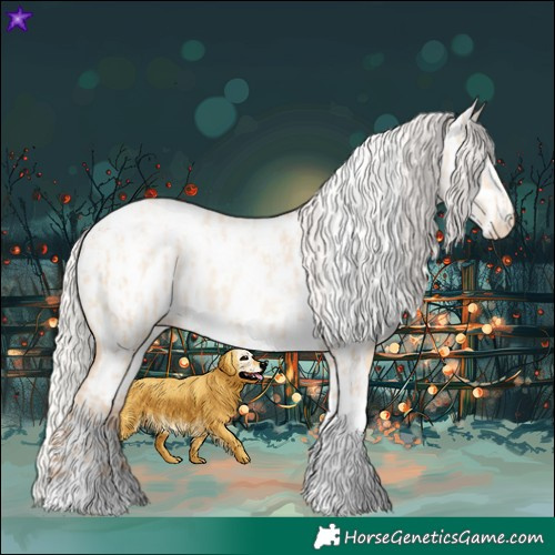 Horse Color:Silver Amber Champagne Pearl Dun Tobiano Near Leopard Rabicano  and Silver Amber Champagne Pearl Dun Tobiano Near Fewspot Rabicano 