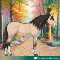 Horse Color:Bay Dun 