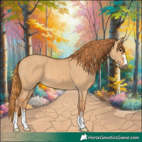 Horse Color:Red Dun 