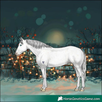 Horse Color:Silver Amber Champagne Pearl Dun Tobiano Appaloosa Rabicano  and Silver Amber Champagne Pearl Dun Splash Tobiano Appaloosa Rabicano 