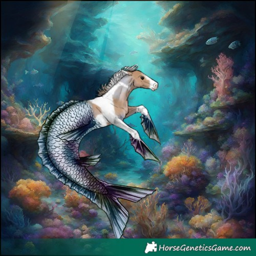 Horse Color:Black Pearl Tobiano Frame 