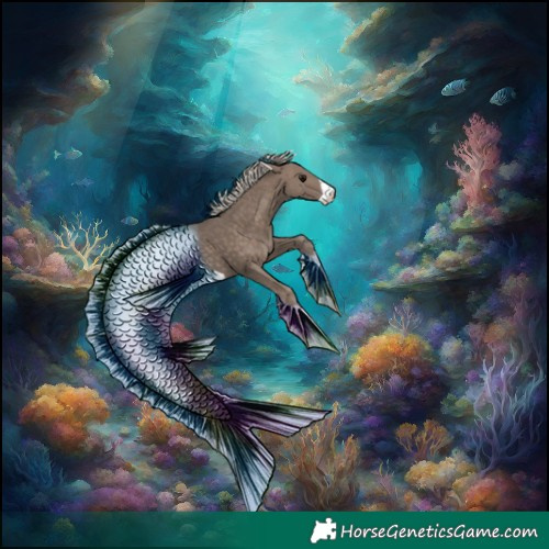 Horse Color:Silver Black Frame