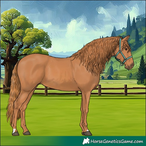 Horse Color:Chestnut 