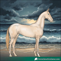 Horse Color:Gold Champagne Pearl 