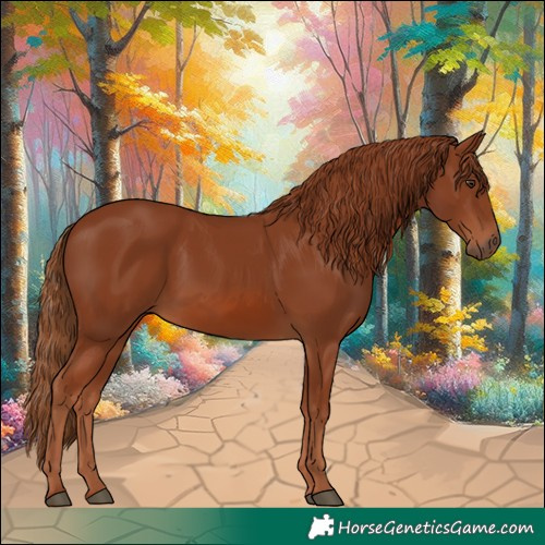 Horse Color:Chestnut 