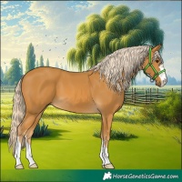 Horse Color:Palomino