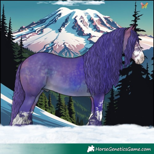 Horse Color:Watercolor White Spotted Buckskin 