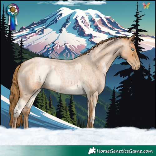 Horse Color:Buckskin Pearl and Bay Roan Pearl