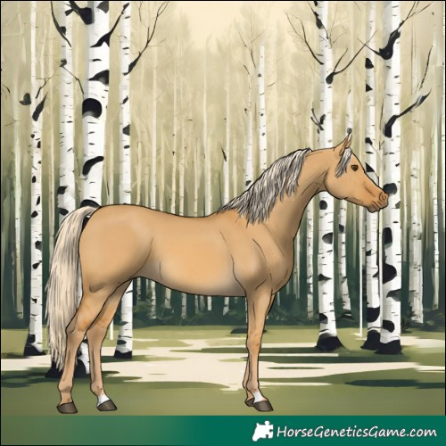 Horse Color:Palomino Dun 